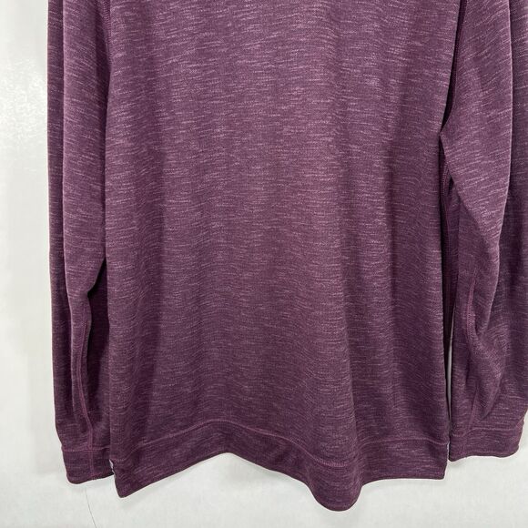 Tommy Bahama 1/4 Zip Pullover Sweater Mens Size XL Plum Purple Cotton Poly Blend - Picture 12 of 12